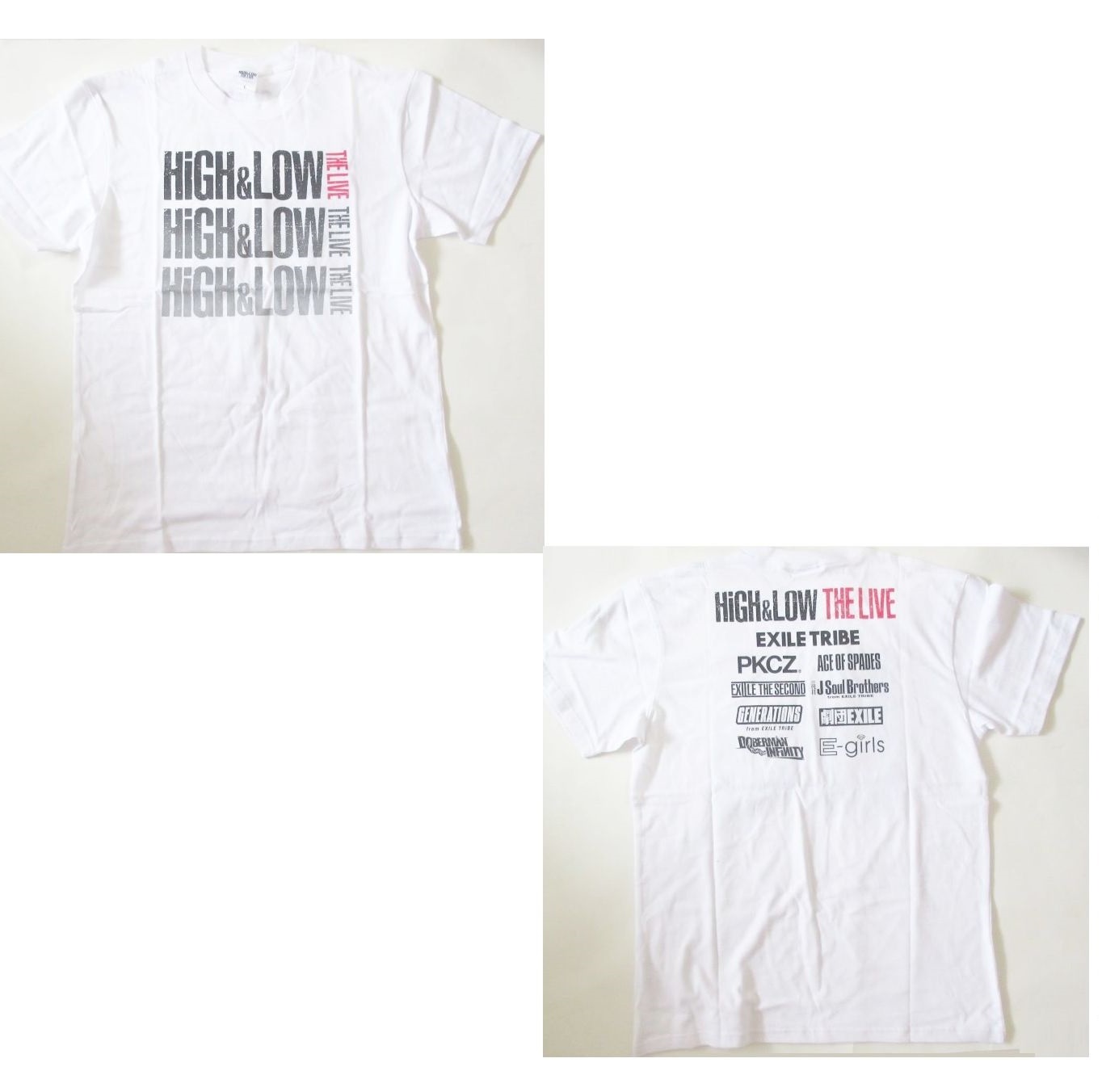 買取 Exile エグザイル High Low The Live グラデーションツアーtシャツ アーティストショップjp