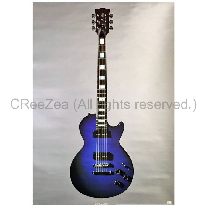 買取】LUNA SEA(ルナシー) ポスター INORAN モデル ギター ESP ILP-00 