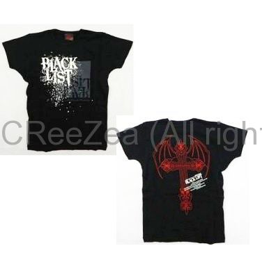 買取】acid black cherry(abc) 2008 BLACKLIST HALL tour Tシャツ