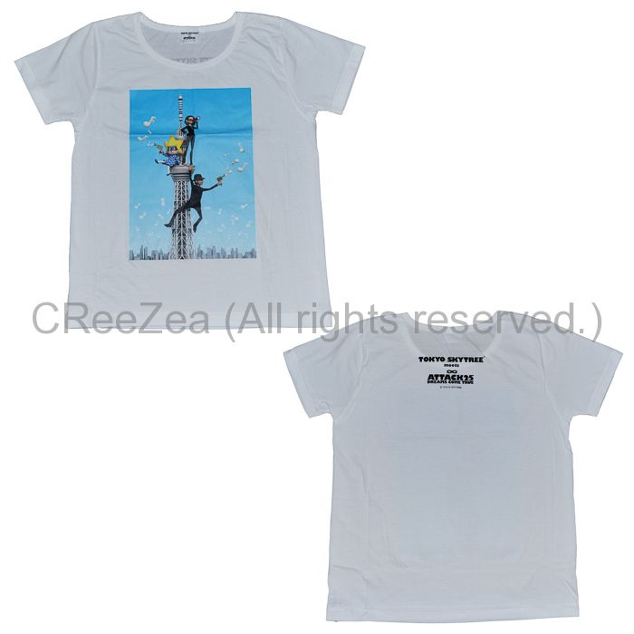 買取 Dreams Come True ドリカム その他 Tシャツ 東京スカイツリー ソラカラちゃん Attack25 14 アーティストショップjp