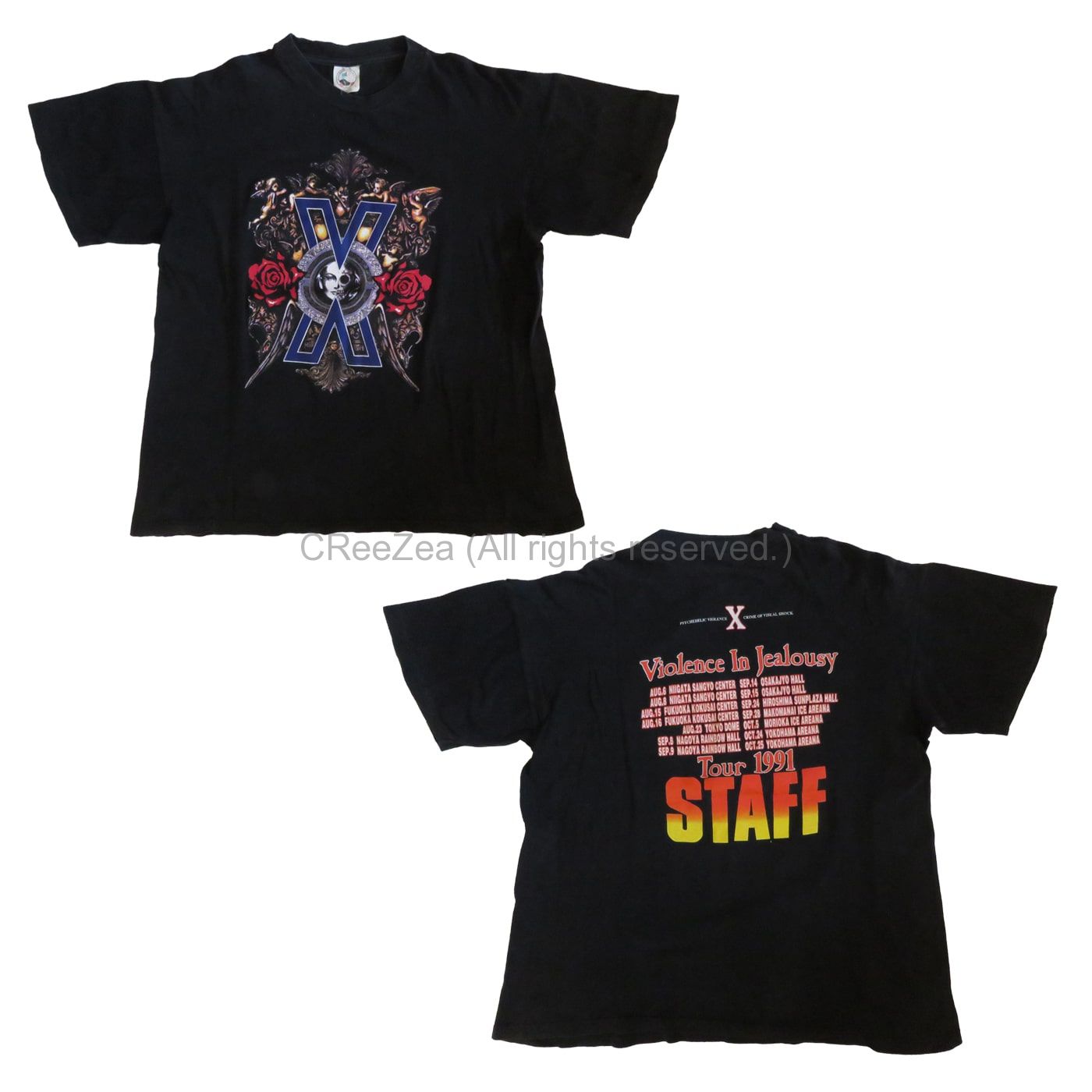 2021激安通販 新品 XJAPAN Tシャツ Mサイズ 再結成 SUGIZO asakusa.sub.jp