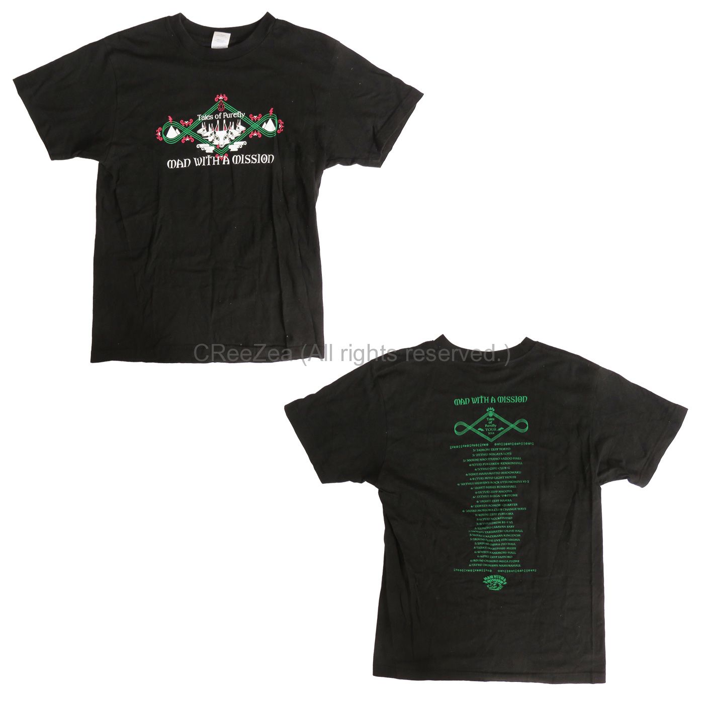 買取】MAN WITH A MISSION(マンウィズ) tales of purefly tour 2014 T