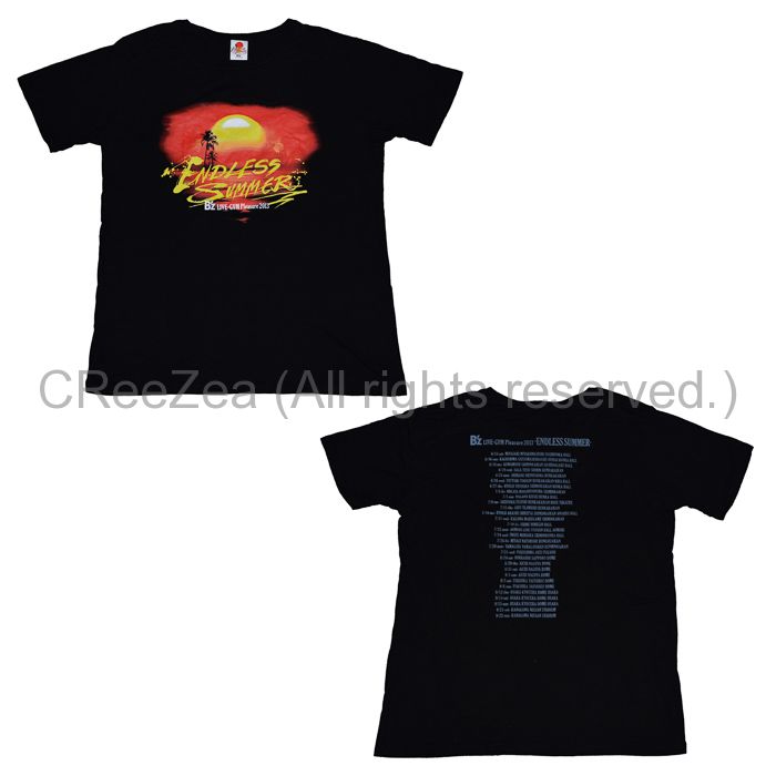 買取】B'z(ビーズ) LIVE-GYM Pleasure 2013 -ENDLESS SUMMER- Tシャツ