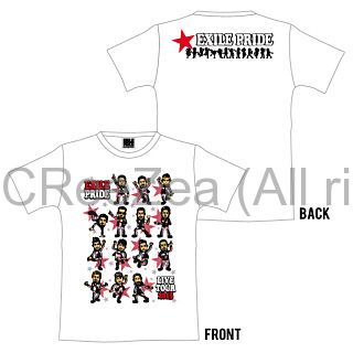 買取 Exile エグザイル Exile Live Tour 13 Exile Pride Exile Tribe Station限定 イラスト ｔシャツ アーティストショップjp