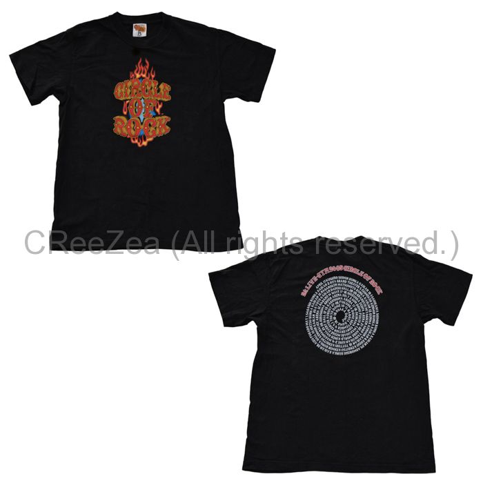 B'Z Tシャツ 2005 サークルオブロック - Tシャツ