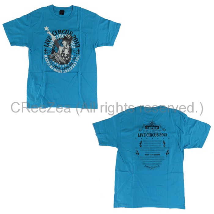 買取】水樹奈々(NANA) LIVE CIRCUS 2013 Tシャツ さいたま2日目