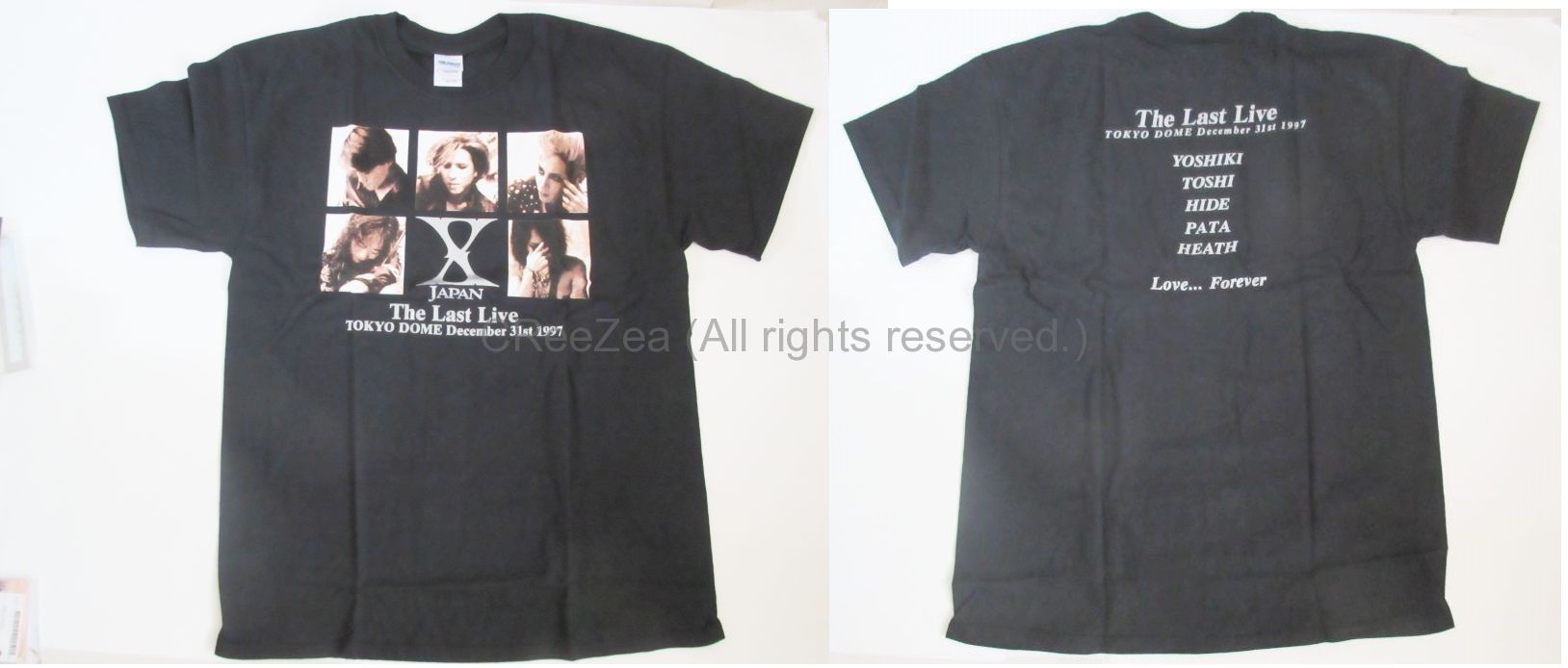 買取】X JAPAN(エックス) THE LAST LIVE～最後の夜～ TシャツA ...