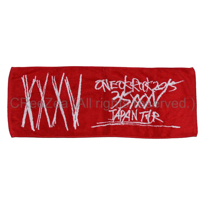 買取】ONE OK ROCK(ワンオク) 2015 “35xxxv” JAPAN TOUR タオル || アーティストショップJP