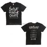 SEKAI NO OWARI(セカオワ) ARENA TOUR 2013 「ENTERTAINMENT」 Tシャツ 1 ブラック