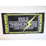 EXILE(エグザイル) LIVE TOUR 2009 MONSTER イナズマバスタオル(黒)