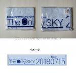 雨宮天(trysail) 雨宮天ライブツアー2018 "The Only SKY" 会場カラータオル ブルー 7月15日 横浜