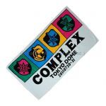 COMPLEX(コンプレックス) 東日本大震災復興支援チャリティライブ　日本一心 ブックタオル バスタオル エンブレム カラー