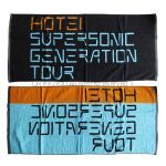 布袋寅泰(BOOWY) SUPERSONIC GENERATION TOUR バスタオル
