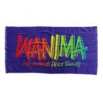 WANIMA(ワニマ) JUICE UP!! TOUR ビーチタオル バスタオル パープル