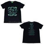 May J.(メイ・ジェイ) Tour 2014 ～Message for Tomorrow～ ツアーTシャツ ブラック