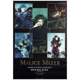 MALICE MIZER(マリスミゼル) ポスター merveilles 1998