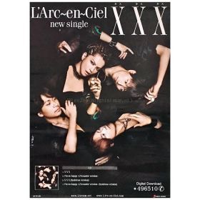 L'Arc～en～Ciel(ラルク) ポスター XXX 告知 2011
