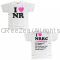 ニューロティカ(NEW ROTEeKA) 限定販売 Tシャツ ホワイト I LOVE NRRC